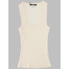 TANK TOP "GROS GRAIN"