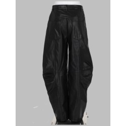 PANTALONE CARGO IN PELLE