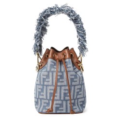 "MON TRESOR" BAG IN JACQUARD FF