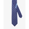 Catamarano silk tie with Nautica print