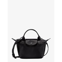 Le Pliage Xtra XS leather crossbody bag with engraved logo