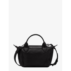 Le Pliage Xtra XS leather crossbody bag with engraved logo