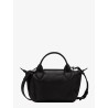 Le Pliage Xtra XS leather crossbody bag with engraved logo