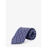 Catamarano silk tie with Nautica print
