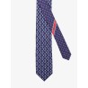 Catamarano silk tie with Nautica print