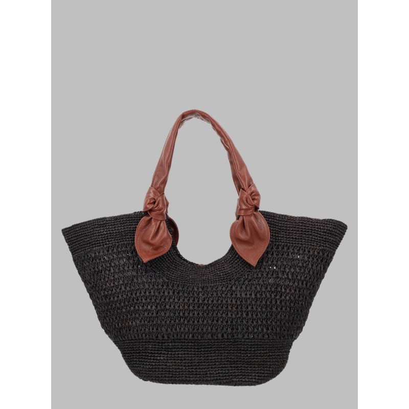 BORSA INTRECCIATA IN RAFFIA