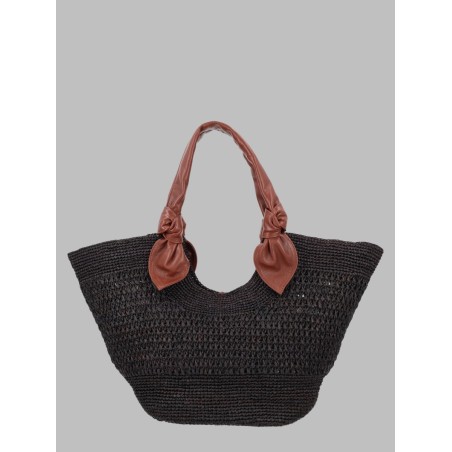BORSA INTRECCIATA IN RAFFIA