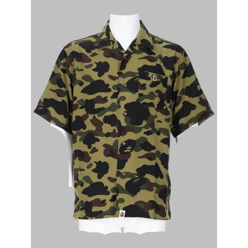 CAMICIA CON PATCH LOGO