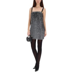 SEQUINED MINI DRESS