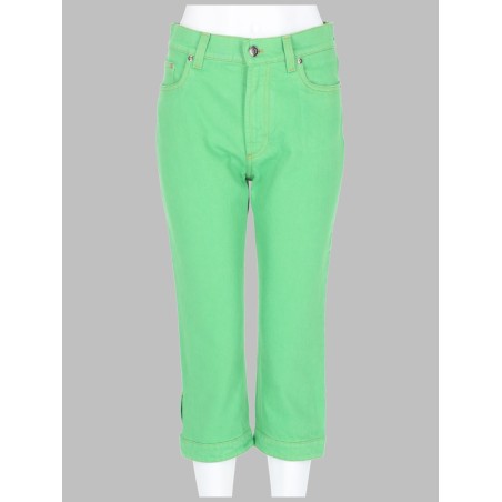 JEANS "CAPRI" CON PATCH MEDUSA