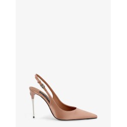 Satin pumps