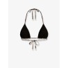 Bikini Top with animal print
