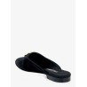 Velvet sabot with metal DG logo