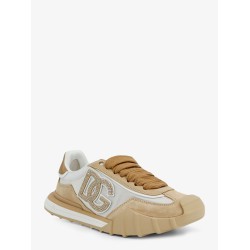 Nylon and suede sneakers with rhinestone DG logo