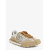 Nylon and suede sneakers with rhinestone DG logo
