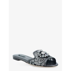 Rainbow lace sandals