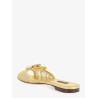 Sandali Rainbow in pizzo lurex