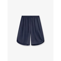 Nelis satin Bermuda shorts