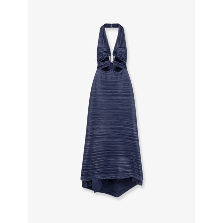 Pleated fabric Jahzara dress