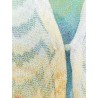 Long Cover Up viscose and metallic fiber dress