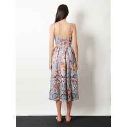 Awaken long linen dress