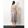 Awaken long linen dress