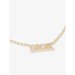 Diorevolution metal necklace with gold finishes