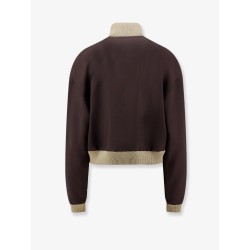 Mohair and virgin wool jacket