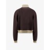 Mohair and virgin wool jacket