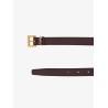 Leather belt