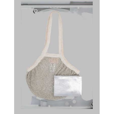 BORSA A RETE CON POUCH