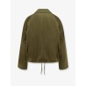 Cotton jacket with Logo embroidery