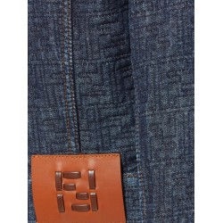 Padded denim jacket