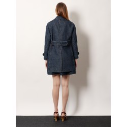 FF padded denim caban