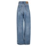JEANS LARGHI E LUNGHI CON VITA A V
