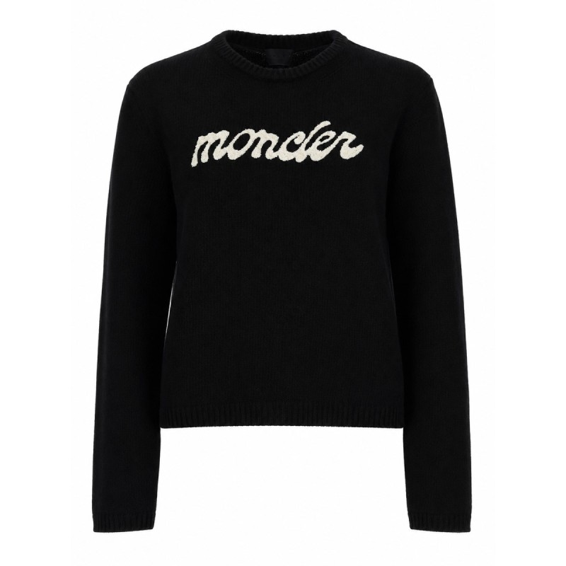 MAGLIA CON LOGO A CONTRASTO