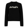 MAGLIA CON LOGO A CONTRASTO