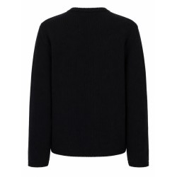 MAGLIA CON LOGO A CONTRASTO