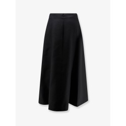 Crepe Couture midi skirt