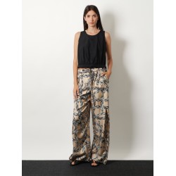 Paula's Ibiza - Printed silk trousers