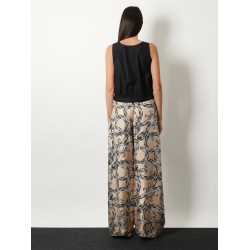 Paula's Ibiza - Printed silk trousers