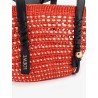 Paula's Ibiza -Braid Basket Small Small Iraca Palm Leaf Shoulder Bag