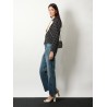 Polka-Dots viscose blazer
