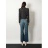 Polka-Dots viscose blazer