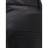 Midwaist wool blend trousers