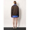 Virgin wool jacket with Logo detail