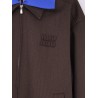 Virgin wool jacket with Logo detail