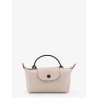 Le Pliage Xtra leather handbag with engraved logo