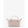 Le Pliage Xtra leather handbag with engraved logo