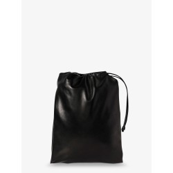 Ray leather clutch bag